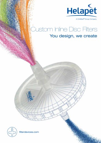 Helapet Inline Disc Filter Brochure and Guide