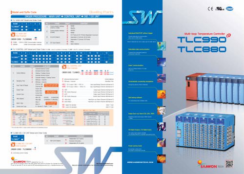 Multi-loop Temperature Controller: TLC990, TLC880