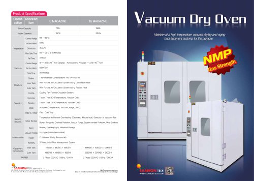 Vacuum Dry Oven