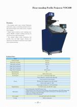 VOC600 Optical Comparator