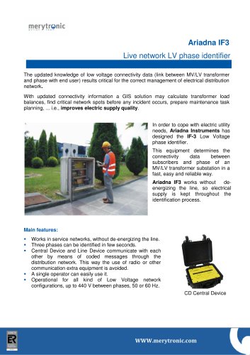 ARIADNA IF3: Low Voltage Phase Identifier